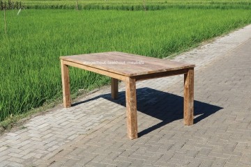 Teakhout tafel halus sfeer n