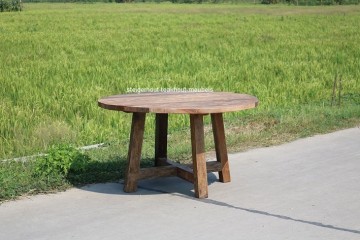 Teakhout tafel rond andre mixwood n