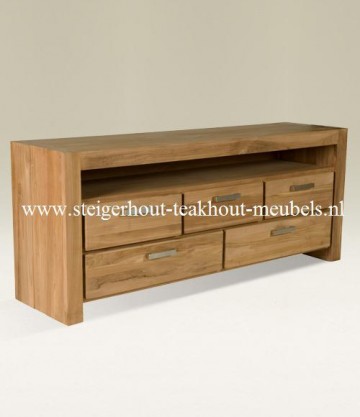 Teakhout tvmeubel nv05