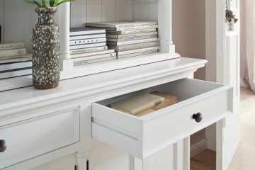 Vitrinekast wit ca595p detail