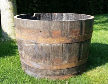 Whiskyvat kuip plantbak n