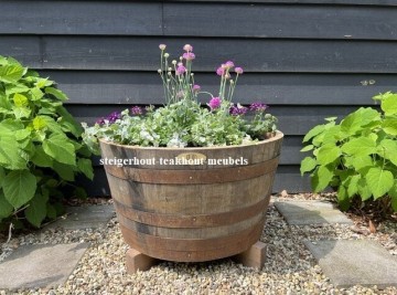 Whiskyvat kuip plantbak sfeer 1 n