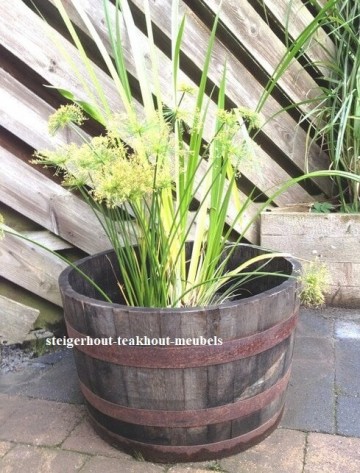 Whiskyvat kuip plantbak sfeer n