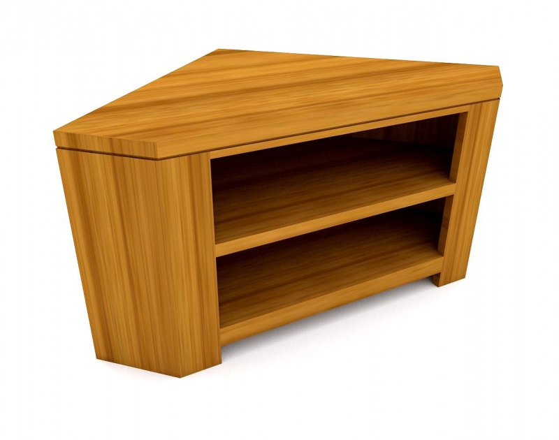 hoek tv-kast - 115 x 55h x 75 j47 - steigerhout-teakhout -meubels